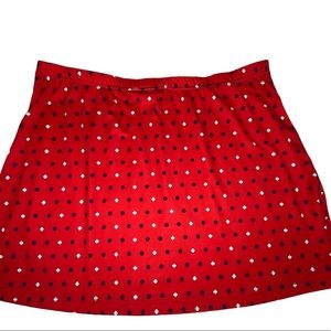 Tail Tennis Skirt Size XL Red